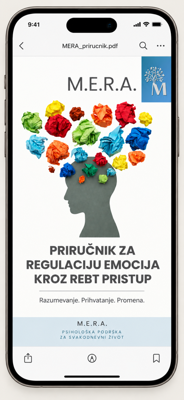 Korice priručnika M.E.R.A., PDF izdanje